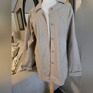 Denim & CO.: Woman's Tan Jacket